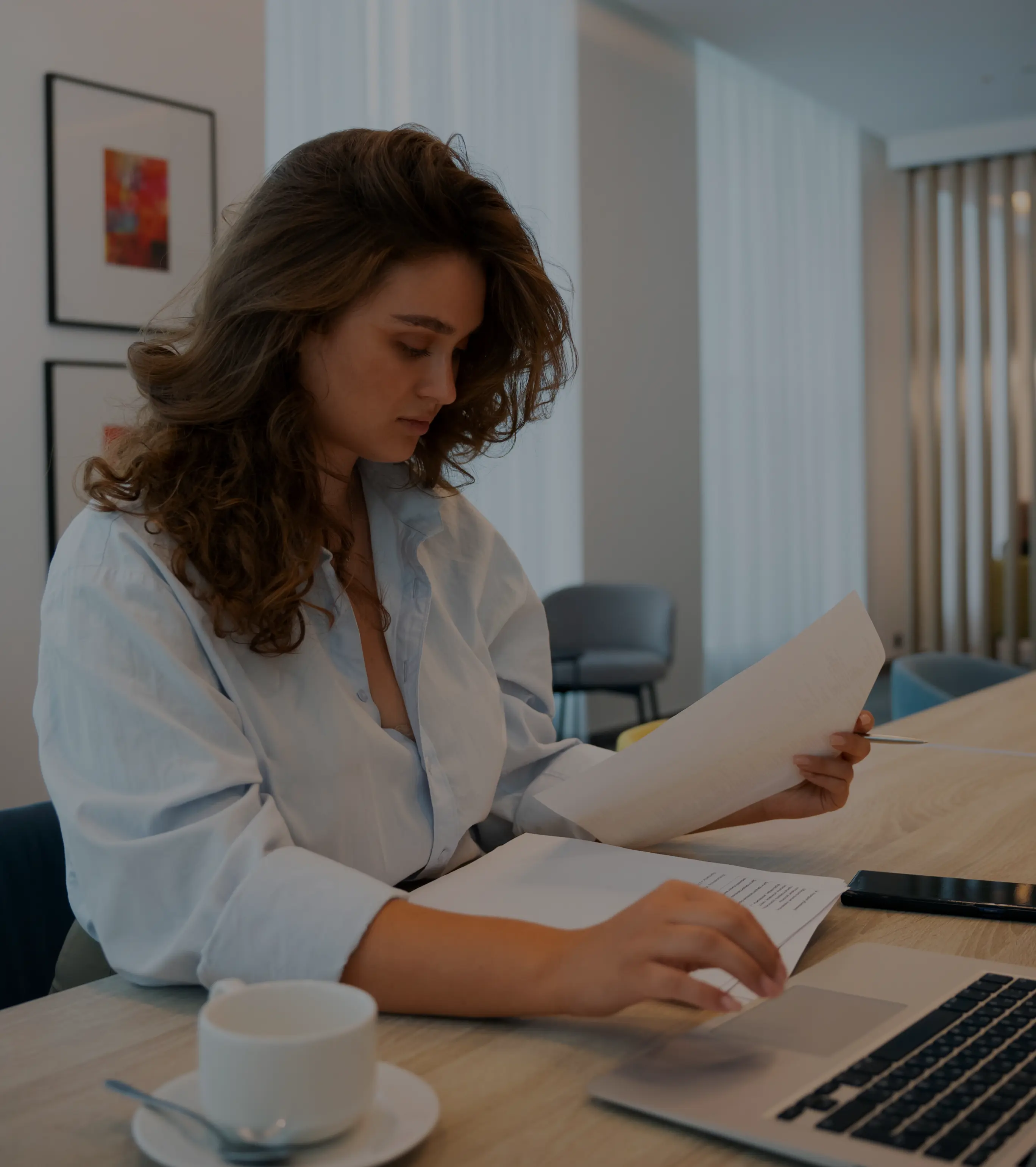 imagem de uma mulher